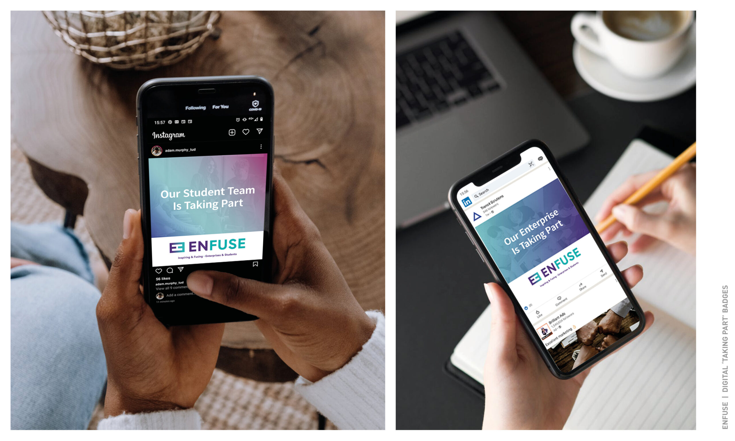 Digital Assets  ENFUSE Branding